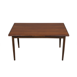 Mesa de jantar dinamarquesa da década de 60 em pau santo